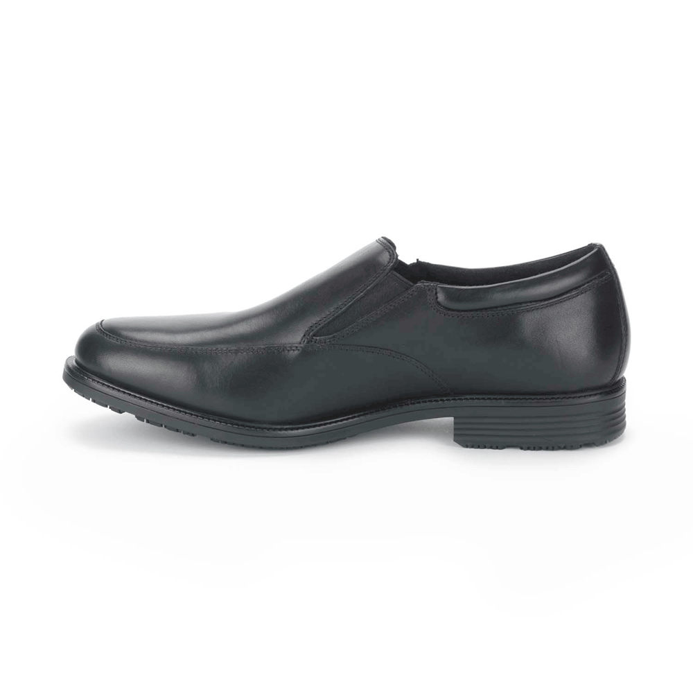 Rockport Slip-On For Mens Black - Essential Details Waterproof - YZ5376028